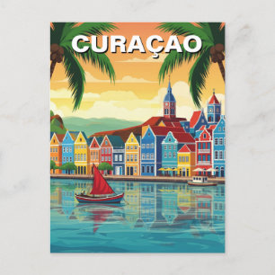 Curacao Dutch Caribbean Postkarte