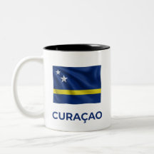 Curaçao Einfache Flagge | Täglicher Stolz