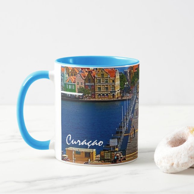 Curacao Emmabridge Design Tasse (Mit Donut)
