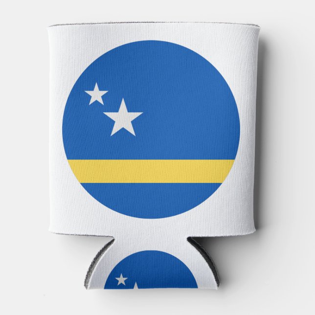 Curacao-Flagge Dosenkühler (Vorderseite)
