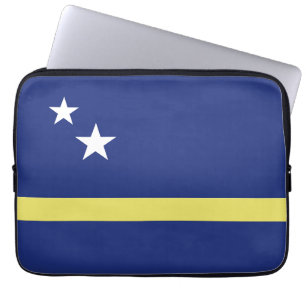 Curaçao-Flagge Laptopschutzhülle