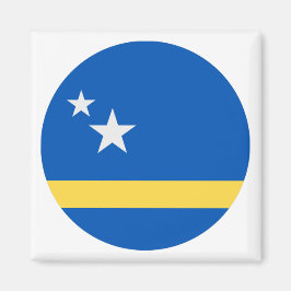 Curacao-Flagge Magnet