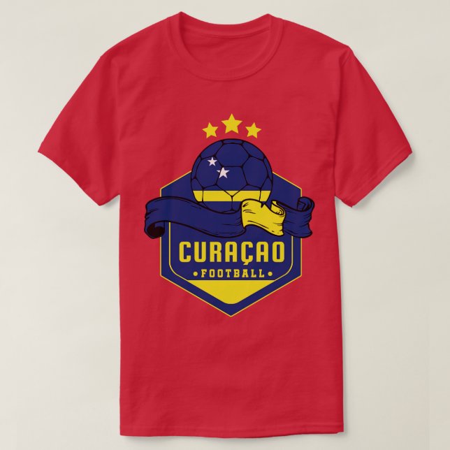 Curacao Football T-Shirt (Design vorne)