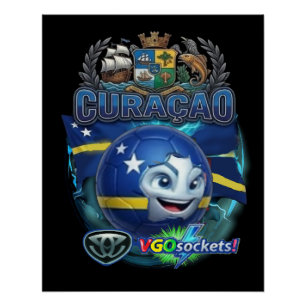Curacao-GBall Poster