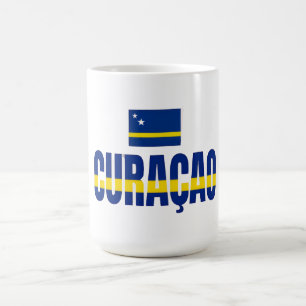 Curaçao Klare Tüte Karibik Stadionfertig Kaffeetasse