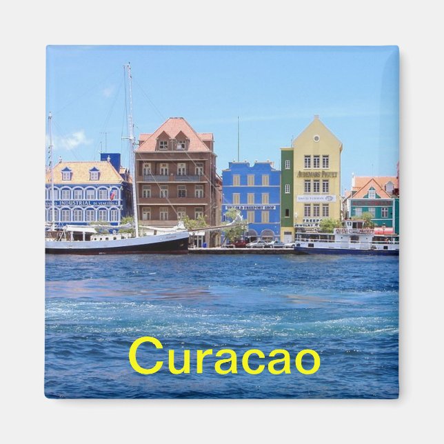Curacao-Kühlschrankmagnet Magnet (Vorne)