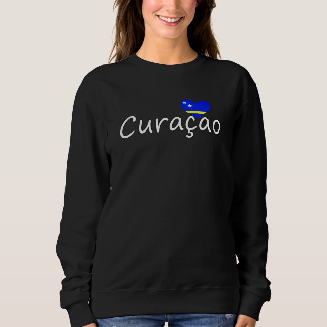 Curacao-Liebe Sweatshirt (Vorderseite)