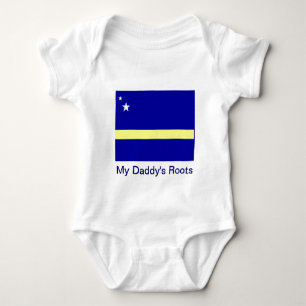 Curacao meine Papa-Wurzeln Baby Strampler