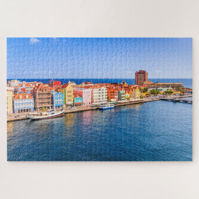 Curacao, Niederländische Antillen Puzzle (Horizontal)