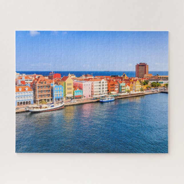 Curacao, Niederländische Antillen Puzzle (Horizontal)