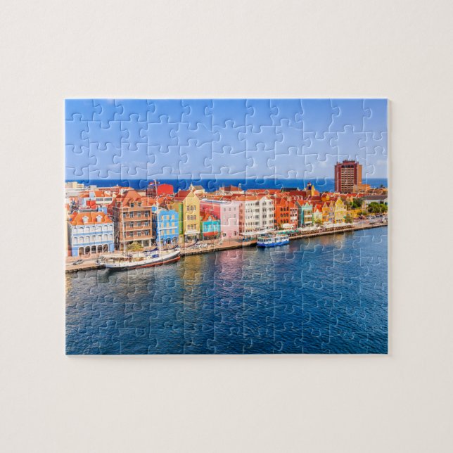 Curacao, Niederländische Antillen Puzzle (Horizontal)