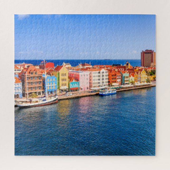 Curacao, Niederländische Antillen Puzzle (Vertikal)