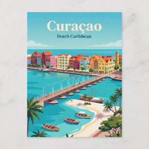 Curaçao Niederländische Karibik Postkarte