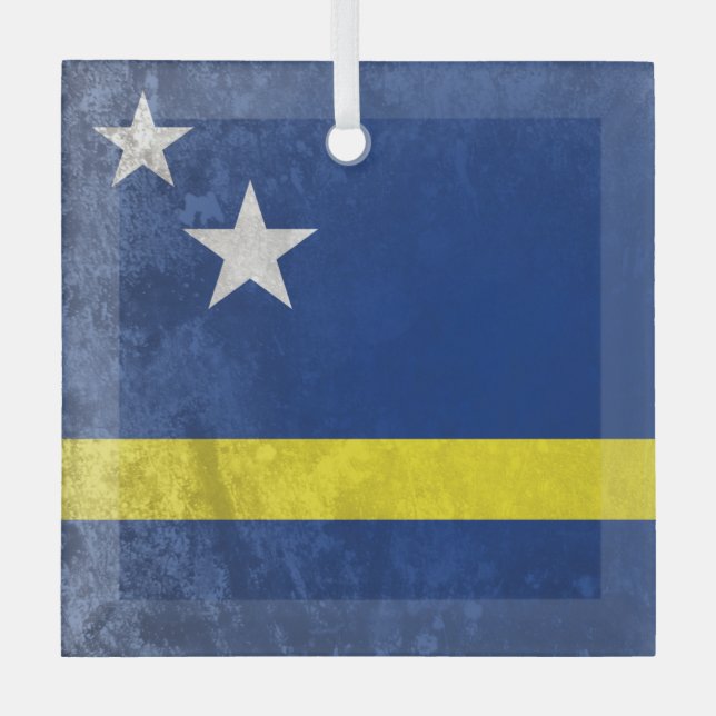 Curacao Ornament Aus Glas (Vorderseite)