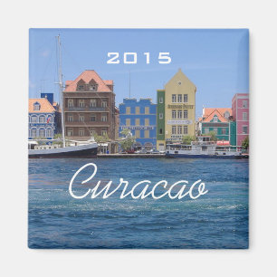 Curacao Reisen Küste Kühlschrankmagnet Jahr ändern Magnet