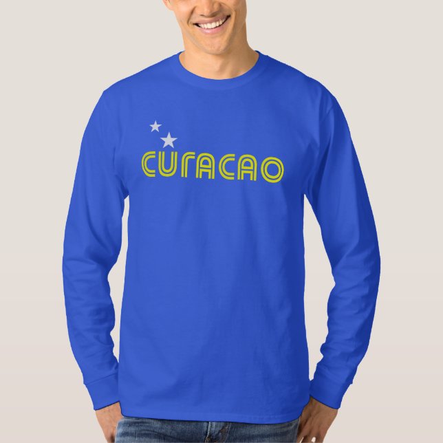 Curacao Retro T-Shirt (Vorderseite)