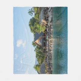 Curacao Sea Aquarium Beach Design Fleecedecke