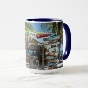 Curaçao Strand Tasse