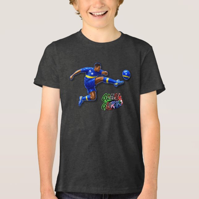 Curaçao Tri-Blend Shirt (Vorderseite)