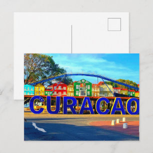 Curaçao Urlaub Postkarte