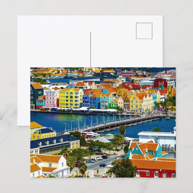 Curaçao Urlaub Postkarte (Vorne/Hinten)