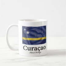 Curaçao Vintage-Flagge | Karibisches Erbe