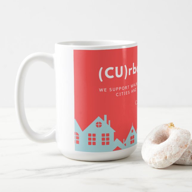 CUrbanismus-Tasse Kaffeetasse (Mit Donut)