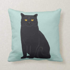 Cure Black Cat Katzendekor Katzengeschenke Kissen