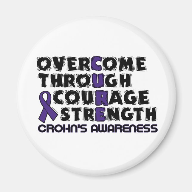 CURE.. Crohn's Magnet (Vorne)