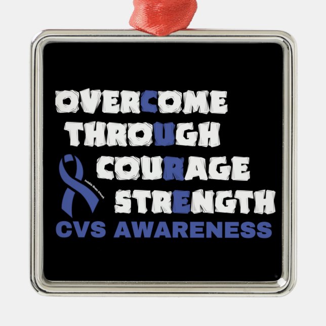 CURE...CVS ORNAMENT AUS METALL (Vorne)