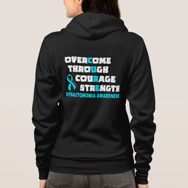 CURE...Dysautonomie Hoodie (Rückseite)