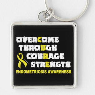 CURE...Endometriose-Schlüsselanhänger Schlüsselanhänger