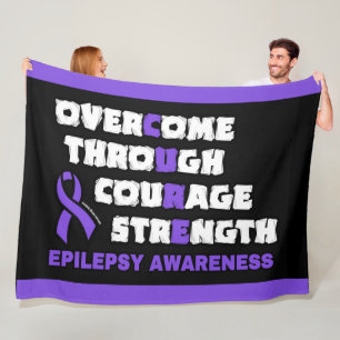 CURE...Epilepsie Fleecedecke