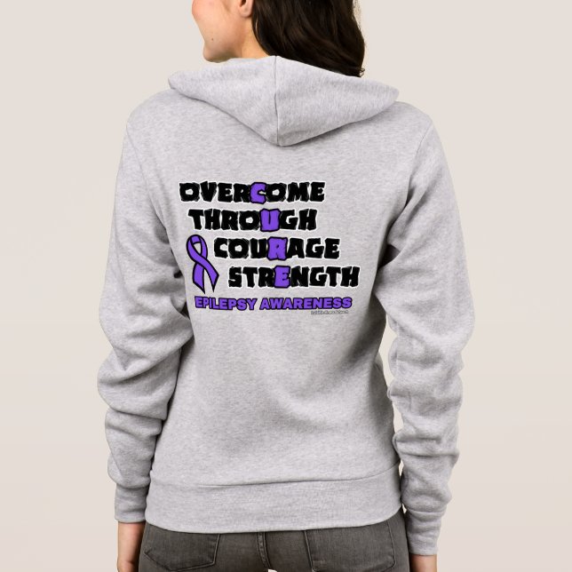 CURE...Epilepsy Hoodie (Rückseite)