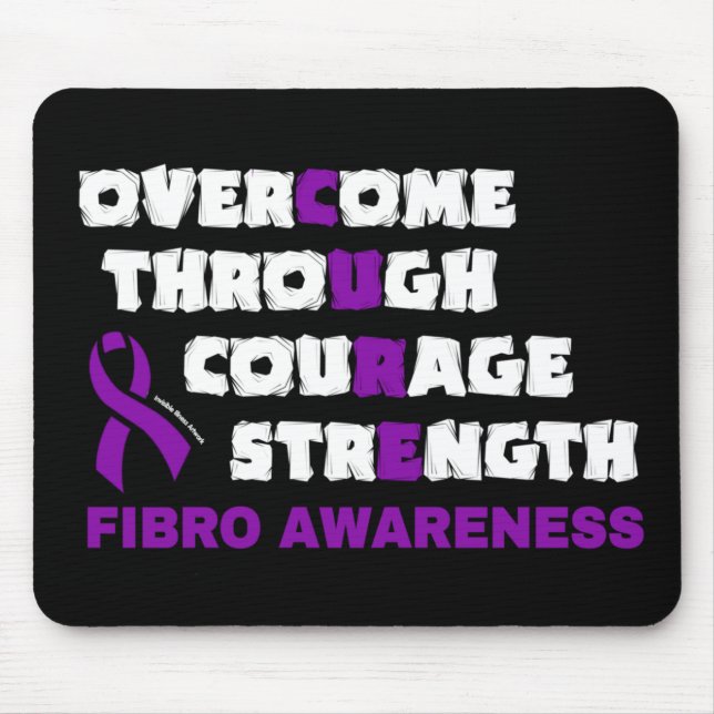 CURE...Fibro-Maus-Pad Mousepad (Vorne)