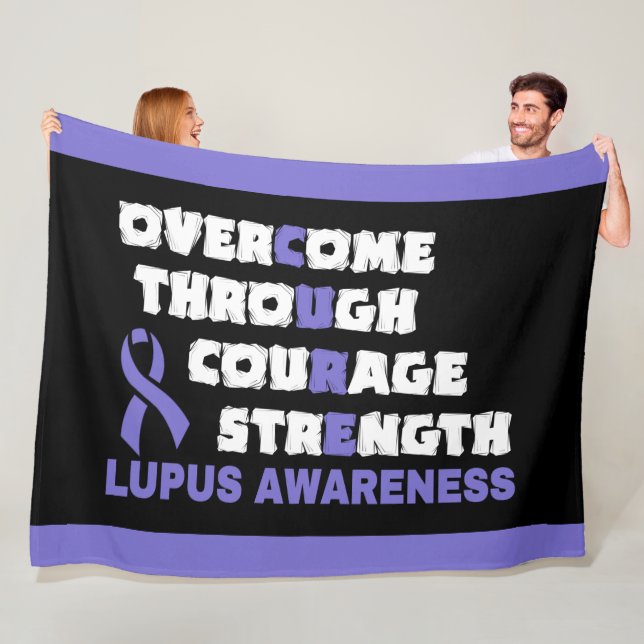 CURE...Lupus Fleecedecke (Beispiel)