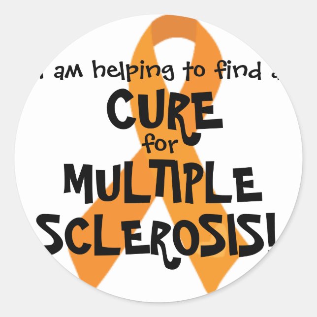 CURE MS STICKER (Vorderseite)