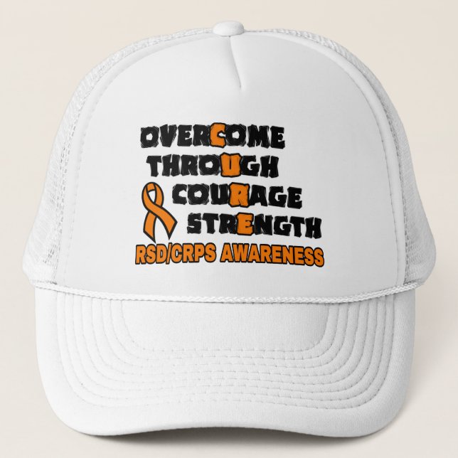 CURE...RSD/CRPS TRUCKERKAPPE (Vorderseite)