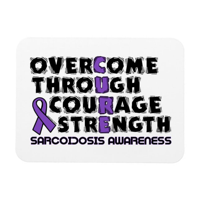 CURE...Sarcoidose Magnet (Horizontal)