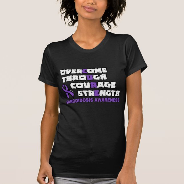 CURE...Sarcoidose T-Shirt (Vorderseite)
