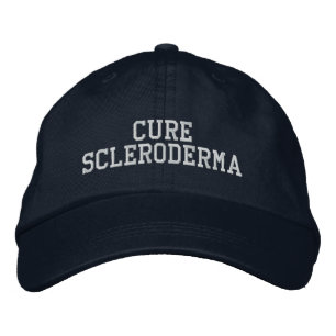 "Cure Scleroderma" - bestickter Hut
