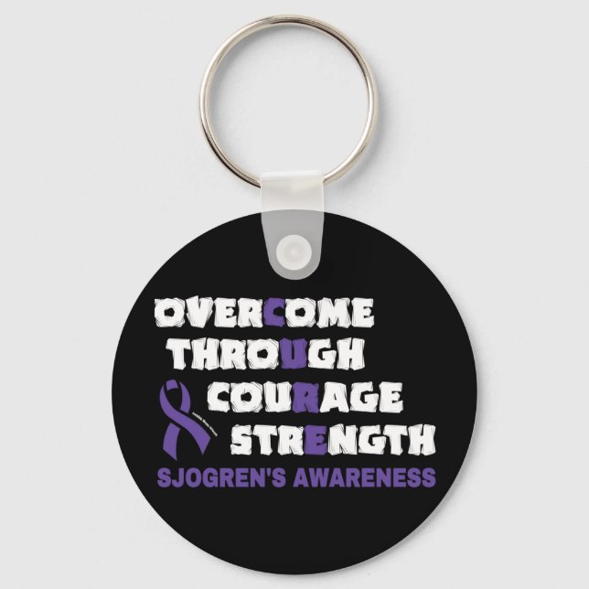 CURE...Sjogrens Schlüsselanhänger (Vorderseite)