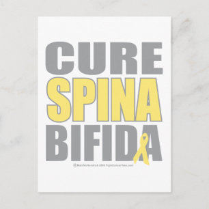 Cure Spina Bifida Postkarte