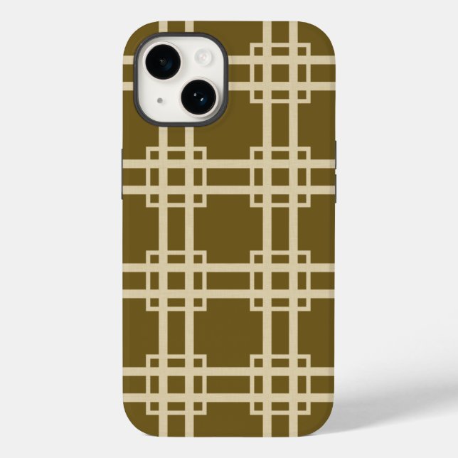 Curice Spice Moods Lattice Case-Mate iPhone Hülle (Rückseite)