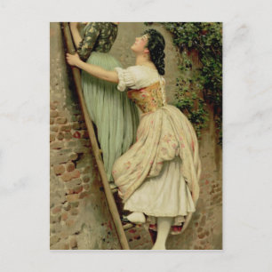 Curiosity, from the Pears Annual, Christmas, 1892 Feiertagspostkarte