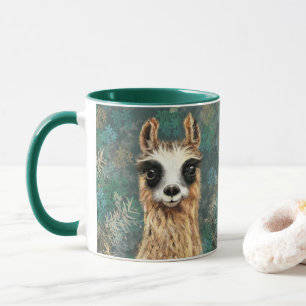 Curious Baby Llama Mug - Fun Tasse