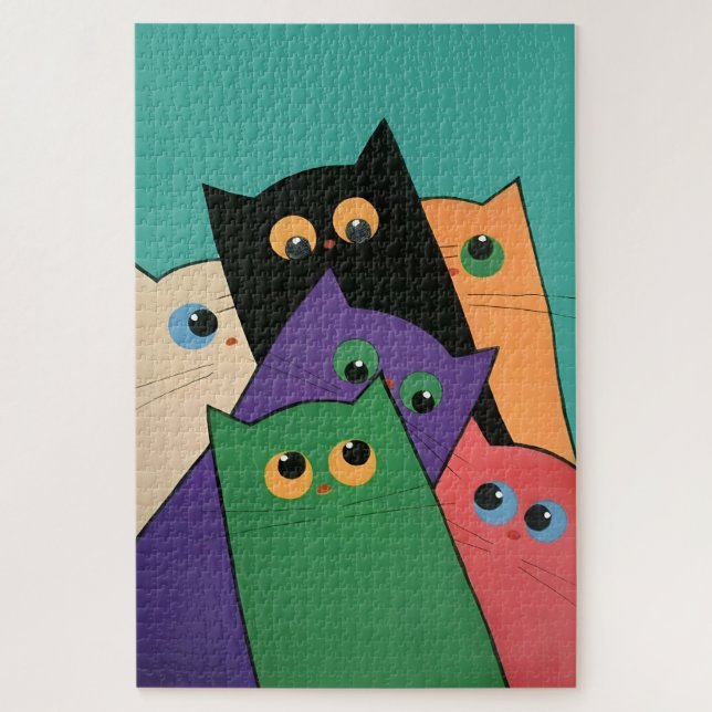 Curious Cats Puzzle (Vertikal)
