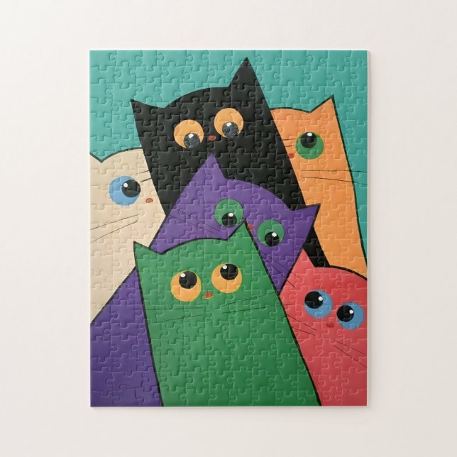 Curious Cats Puzzle (Vertikal)
