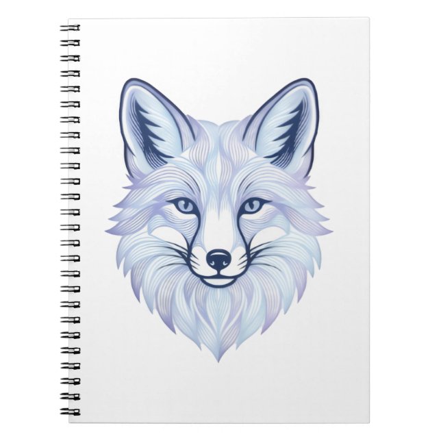 Curious Fox Notebook Notizblock (Vorderseite)