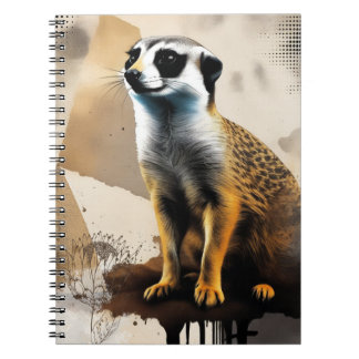Curious Meerkat | Notebook Journal Notizblock